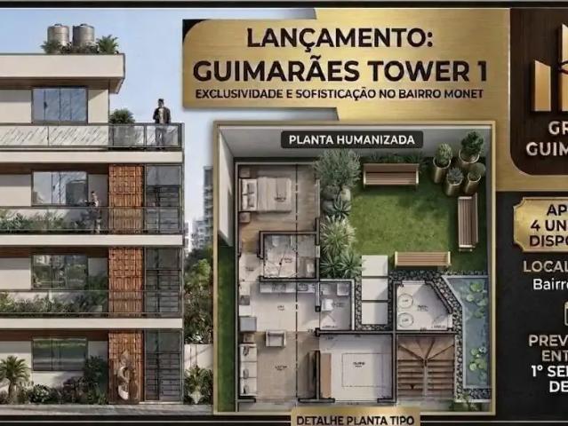 Apartamento para Venda em Resende/RJ Monet 2 Quartos