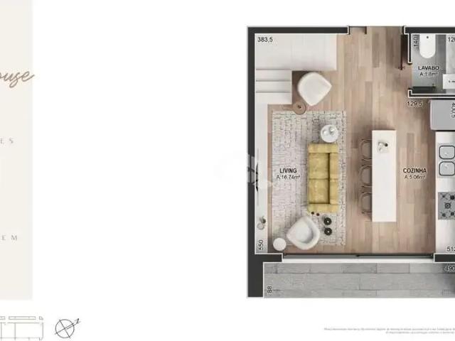 Apartamento para Venda em Restinga Seca/RS Centro 2 Quartos