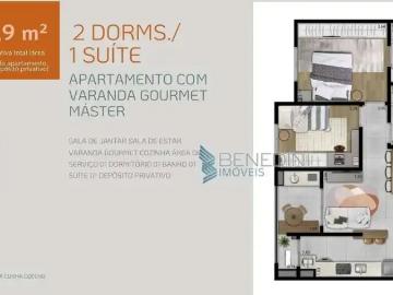 Apartamento para Venda em Ribeirão Preto/SP City Ribeirão 2 Quartos
