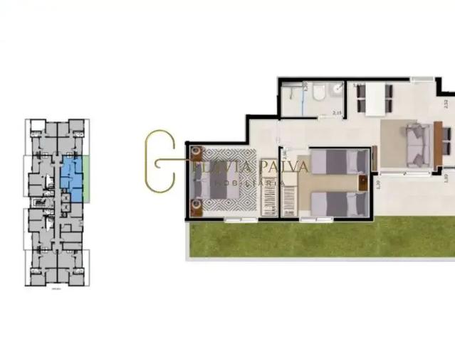 Apartamento para Venda em Ribeirão Preto/SP Jardim Interlagos 2 Quartos