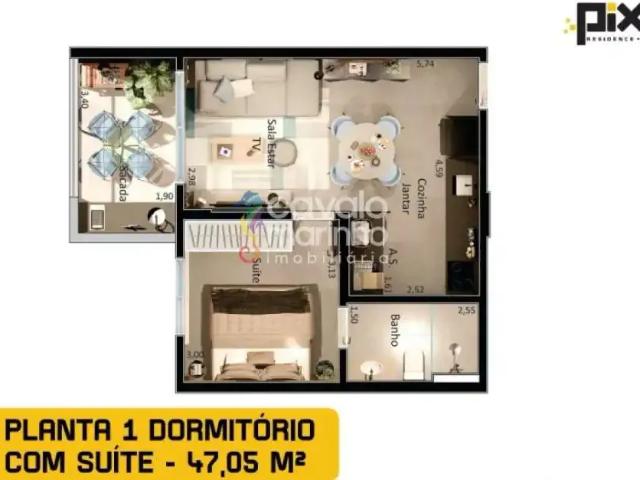 Apartamento para Venda em Ribeirão Preto/SP Vila Monte Alegre 1 Quartos