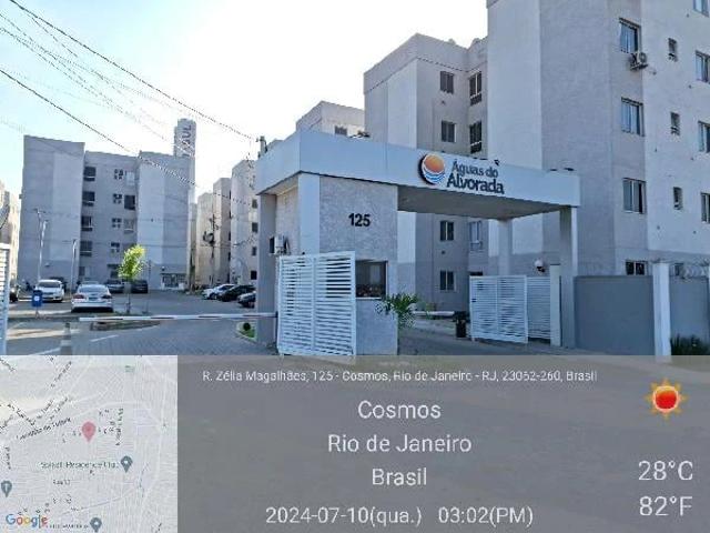 Apartamento para Venda em Rio de Janeiro/RJ Cosmos 2 Quartos