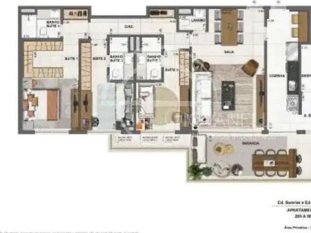 Apartamento para Venda em Rio de Janeiro/RJ Barra da Tijuca 3 Quartos