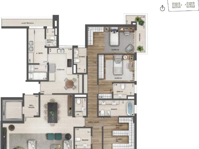 Apartamento para Venda em Rio de Janeiro/RJ Barra da Tijuca 4 Quartos