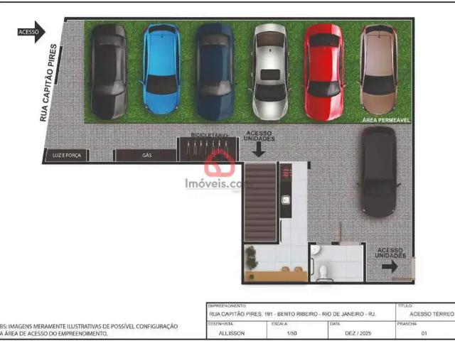 Apartamento para Venda em Rio de Janeiro/RJ Bento Ribeiro 2 Quartos