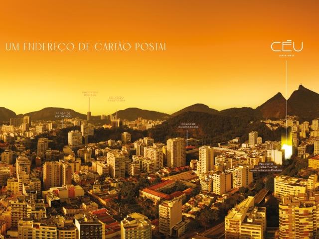 Apartamento para Venda em Rio de Janeiro/RJ Laranjeiras 2 Quartos