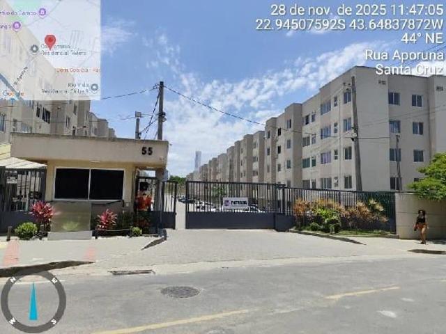 Apartamento para Venda em Rio de Janeiro/RJ Santa Cruz 2 Quartos