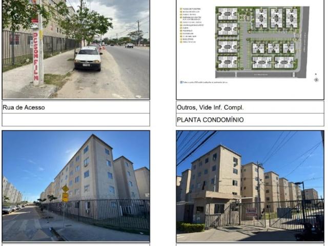 Apartamento para Venda em Rio de Janeiro/RJ Santa Cruz 2 Quartos