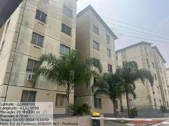 Apartamento para Venda em Rio de Janeiro/RJ Paciência 2 Quartos