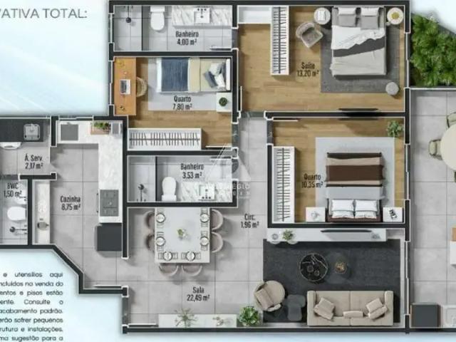 Apartamento para Venda em Rio de Janeiro/RJ Recreio dos Bandeirantes 3 Quartos