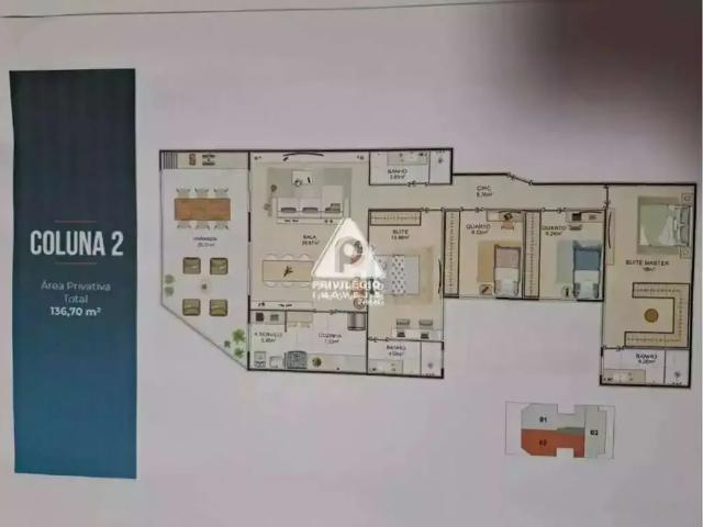 Apartamento para Venda em Rio de Janeiro/RJ Recreio dos Bandeirantes 4 Quartos