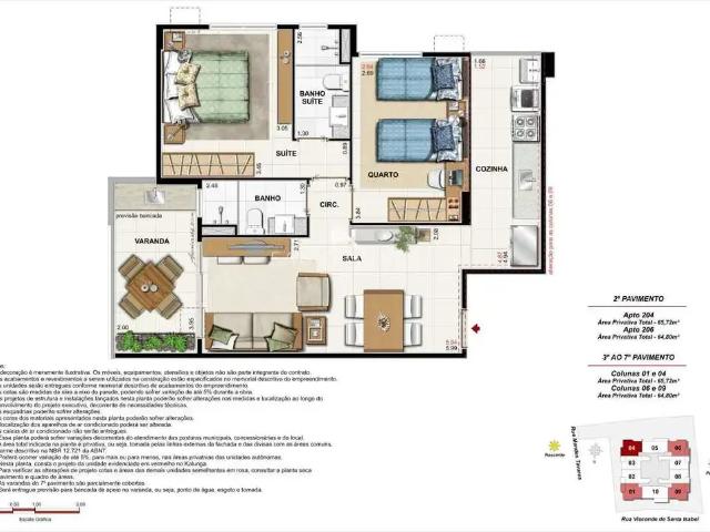 Apartamento para Venda em Rio de Janeiro/RJ Vila Isabel 2 Quartos