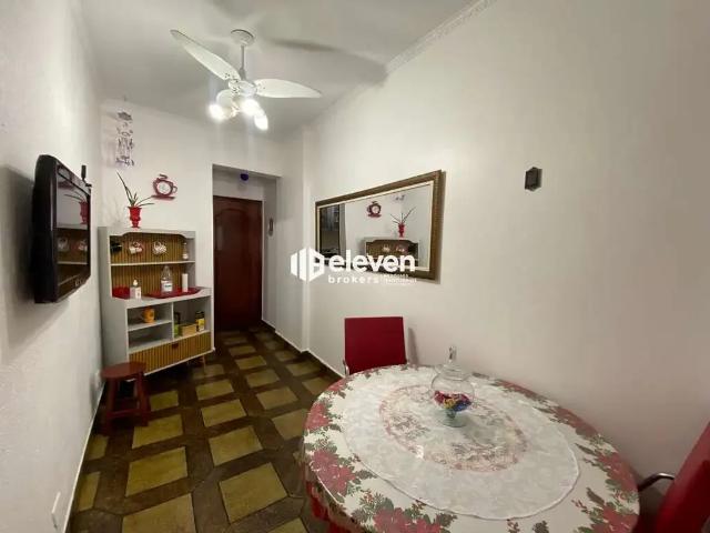 Apartamento para Venda em São Vicente/SP Centro 1 Quartos