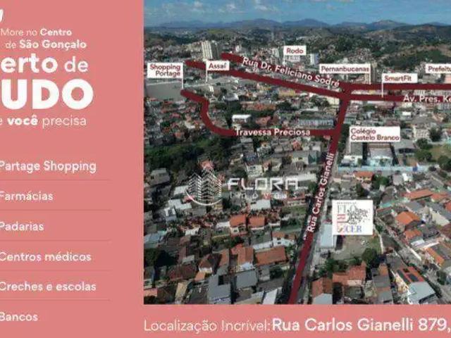 Apartamento para Venda em São Gonçalo/RJ Boaçu 2 Quartos