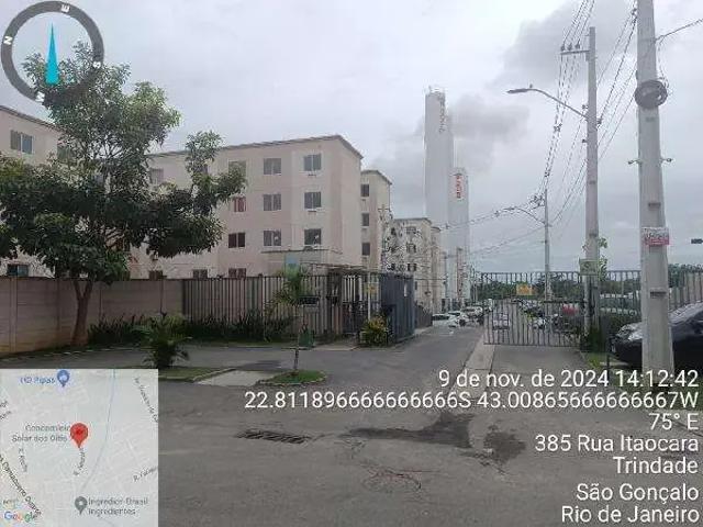 Apartamento para Venda em São Gonçalo/RJ Trindade 2 Quartos