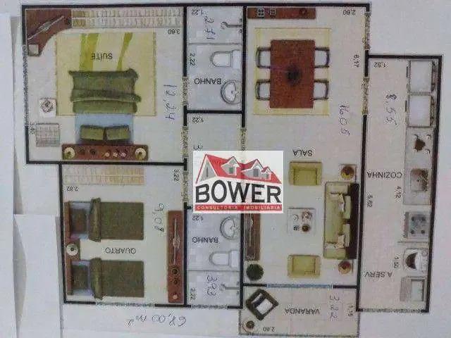Apartamento para Venda em São Gonçalo/RJ Várzea das Moças 2 Quartos