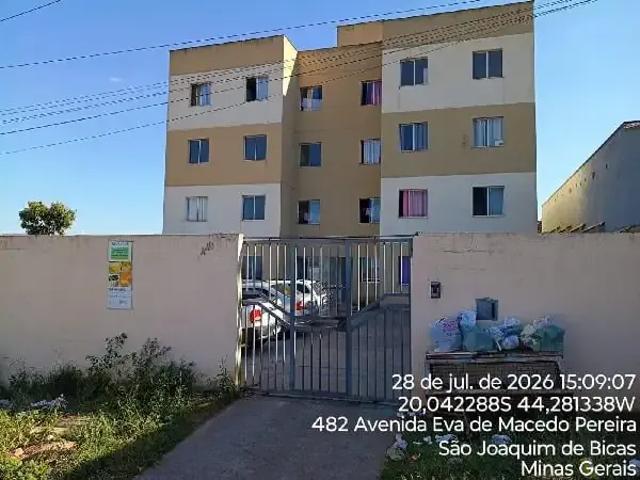 Apartamento para Venda em São Joaquim de Bicas/MG Residencial Casa Grande 2 Quartos