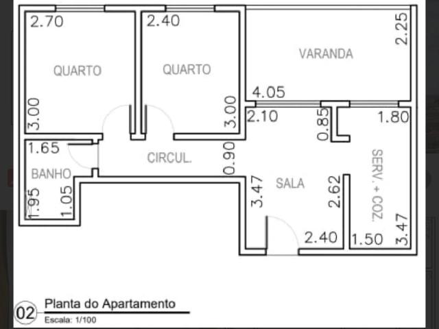 Apartamento para Venda em São José do Rio Preto/SP Conjunto Habitacional São Deocleciano 2 Quartos