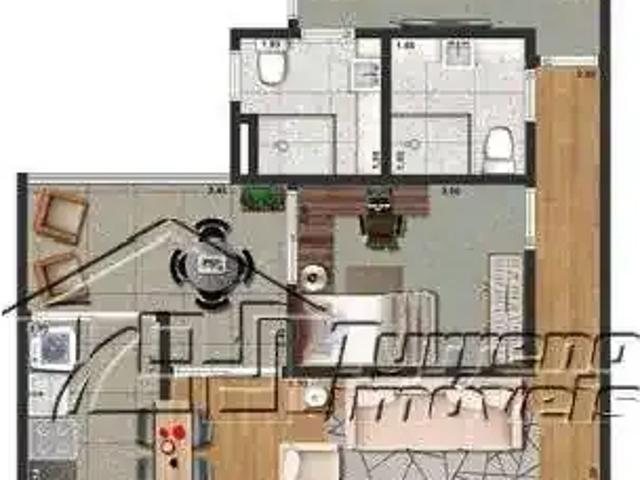 Apartamento para Venda em São José dos Campos/SP Urbanova 2 Quartos