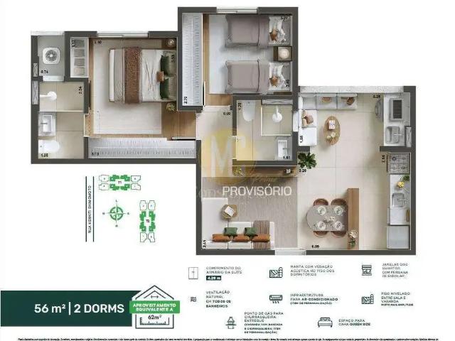 Apartamento para Venda em São José dos Campos/SP Vila Zizinha 3 Quartos