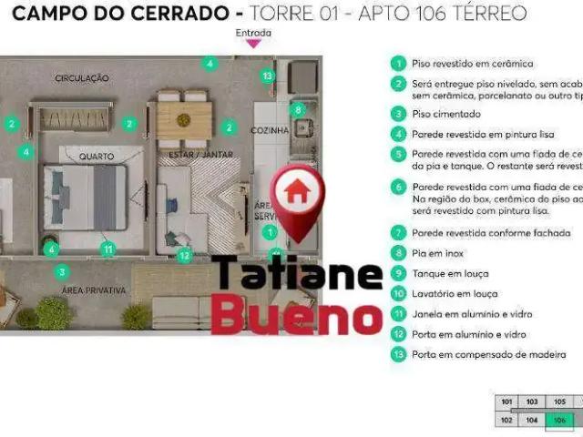 Apartamento para Venda em São José dos Campos/SP Jardim Cruzeiro do Sul 2 Quartos