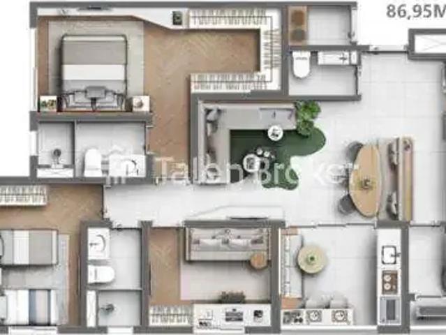 Apartamento para Venda em São José dos Campos/SP Jardim América 2 Quartos