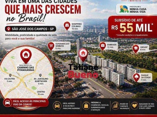 Apartamento para Venda em São José dos Campos/SP Jardim Santa Inês II 2 Quartos