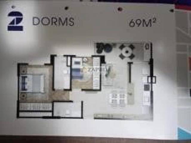 Apartamento para Venda em São José dos Campos/SP Parque Residencial Aquarius 2 Quartos