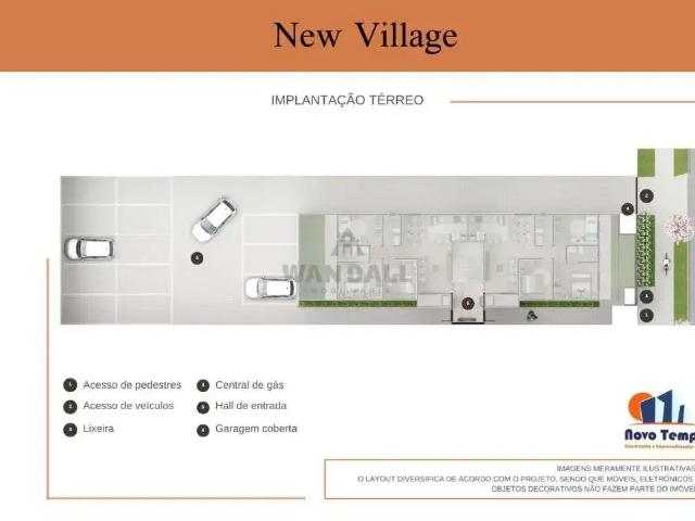 Apartamento para Venda em São José dos Pinhais/PR Afonso Pena 3 Quartos