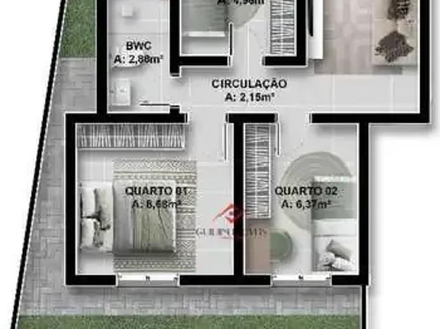 Apartamento para Venda em São José dos Pinhais/PR Santo Antônio 3 Quartos