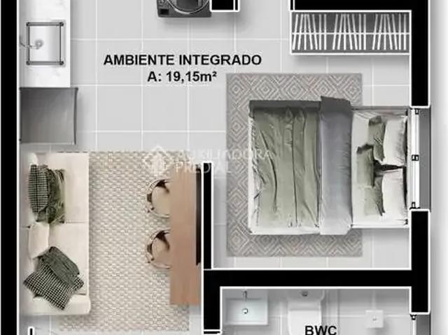 Apartamento para Venda em São José dos Pinhais/PR Parque da Fonte 1 Quartos