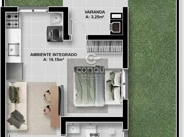 Apartamento para Venda em São José dos Pinhais/PR Parque da Fonte 3 Quartos