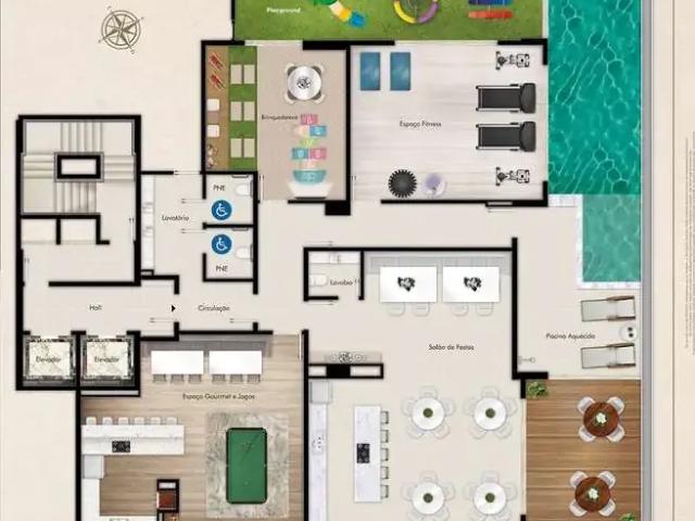 Apartamento para Venda em São José/SC Kobrasol 3 Quartos