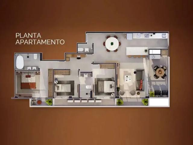 Apartamento para Venda em São José/SC Kobrasol 3 Quartos