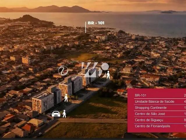 Apartamento para Venda em São José/SC Serraria 2 Quartos