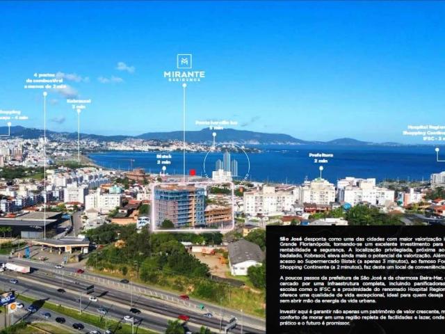 Apartamento para Venda em São José/SC Praia Comprida 2 Quartos