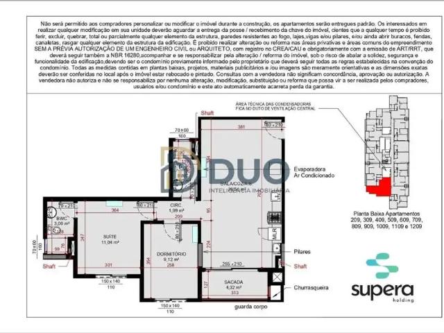 Apartamento para Venda em São José/SC Roçado 2 Quartos