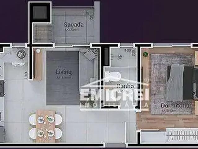 Apartamento para Venda em São Leopoldo/RS São José 1 Quartos