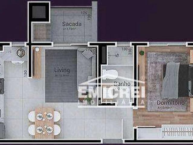Apartamento para Venda em São Leopoldo/RS São José 1 Quartos