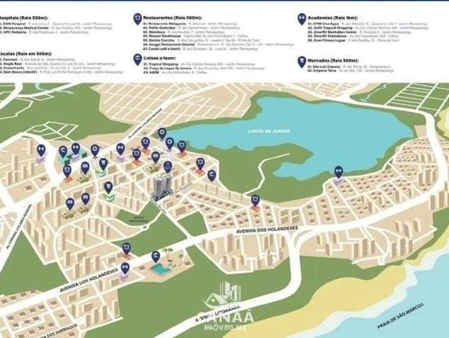 Apartamento para Venda em São Luís/MA Jardim Renascença 3 Quartos