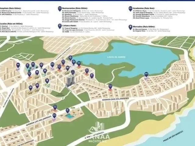 Apartamento para Venda em São Luís/MA Jardim Renascença 3 Quartos