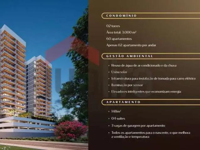 Apartamento para Venda em São Luís/MA Ponta D'Areia 4 Quartos