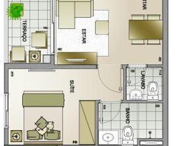 Apartamento para Venda em São Paulo, Vila da Saúde, 1 dormitório, 1 suíte, 1 banheiro, 1 vaga