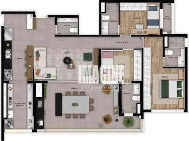 Apartamento para Venda em São Paulo/SP Mooca 3 Quartos