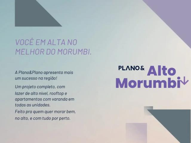 Apartamento para Venda em São Paulo/SP Morumbi 2 Quartos