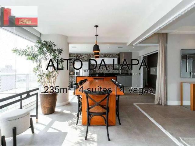 Apartamento para Venda em São Paulo/SP Alto da Lapa 4 Quartos