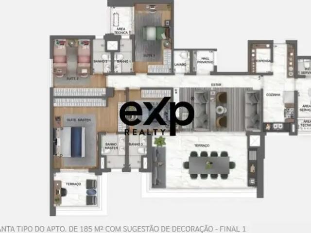 Apartamento para Venda em São Paulo/SP Brooklin 4 Quartos