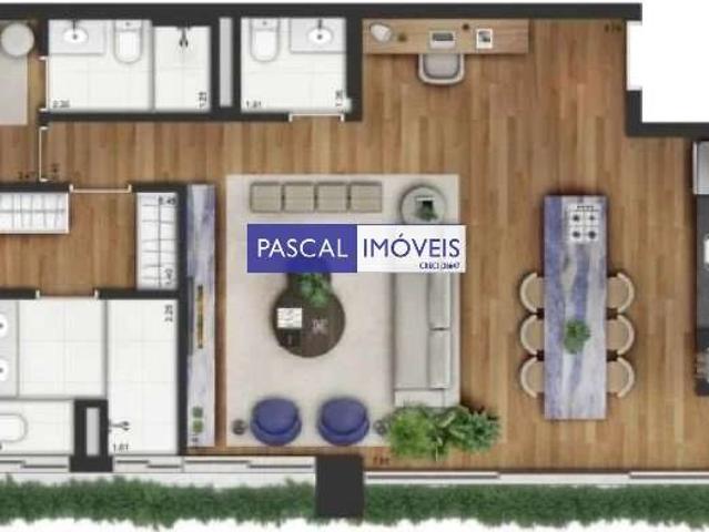 Apartamento para Venda em São Paulo/SP Campo Belo 2 Quartos