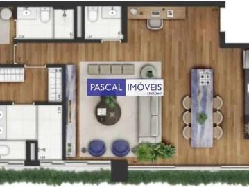 Apartamento para Venda em São Paulo/SP Campo Belo 2 Quartos