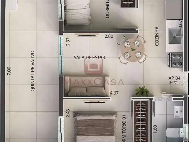 Apartamento para Venda em São Paulo/SP Campo Grande 2 Quartos